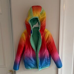 Colorful Kids Hooded Jacket
